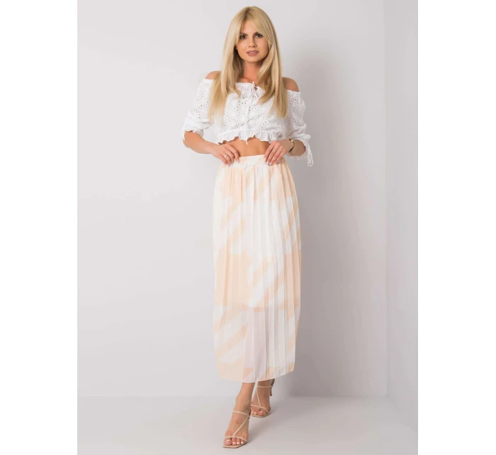 Sukňa DHJ SD 13325.73P svetlo béžová