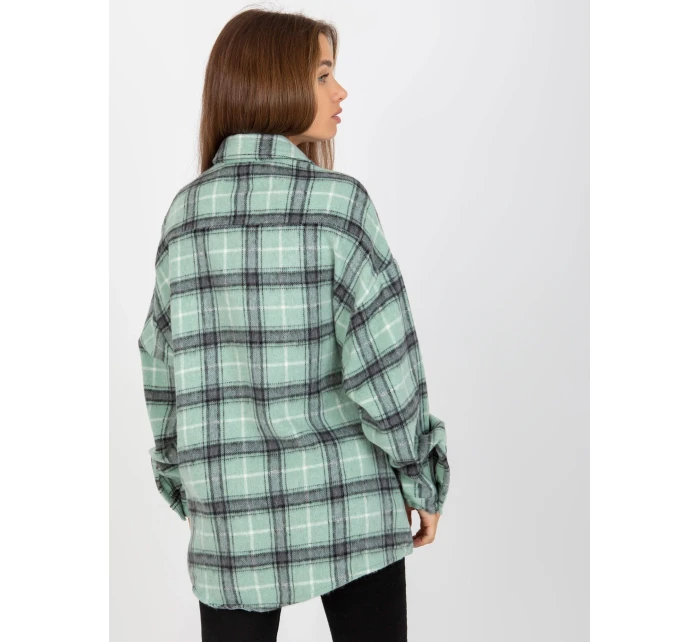 Košeľa DN KS 3967.92 mint