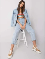 MR SP džínové kalhoty světle modrá model 16274810 - FPrice MR SP džínové kalhoty světle modrá model 16274810 - FPrice