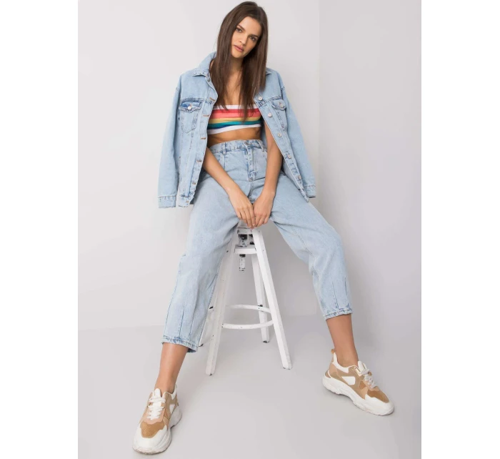 MR SP džínové kalhoty světle modrá model 16274810 - FPrice MR SP džínové kalhoty světle modrá model 16274810 - FPrice