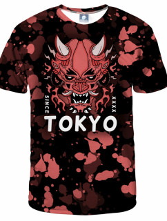 Aloha From Deer Tokyo Oni T-Shirt TSH AFD937 Červená farba