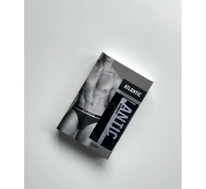 Pánske bambusové nohavičky ATLANTIC PREMIUM - čierne Pánske bambusové nohavičky ATLANTIC PREMIUM - čierne