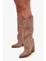 Topánky na podpätku model 219855 Krok vo veľkom štýle