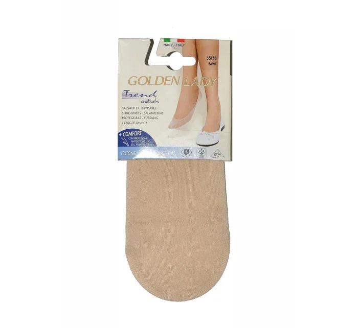 Dámske nízke ponožky Golden Lady Ballerina 6P Cotton A'2