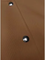 Vlnená bunda bomber v karamelovej farbe (15687) Vlnená bunda bomber v karamelovej farbe (15687)