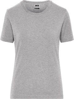 JN Dámské pracovní tričko z bio bavlny Solid 02. grey heather model 22531496 - Daiber