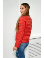 Cestovní bunda model 18753131 Florence oranžová - K-Fashion