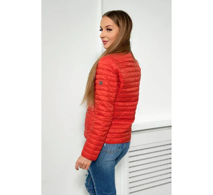 Cestovní bunda model 18753131 Florence oranžová - K-Fashion