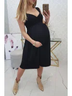 Šaty se širokými ramínky černé Šaty se širokými ramínky černé