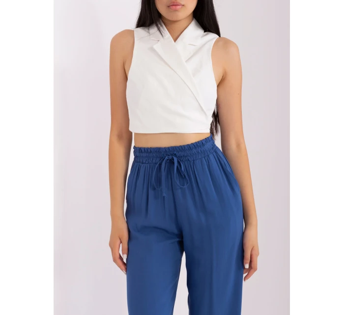 Spodnie LK SP model 18741290 ciemny niebieski - FPrice Spodnie LK SP model 18741290 ciemny niebieski - FPrice