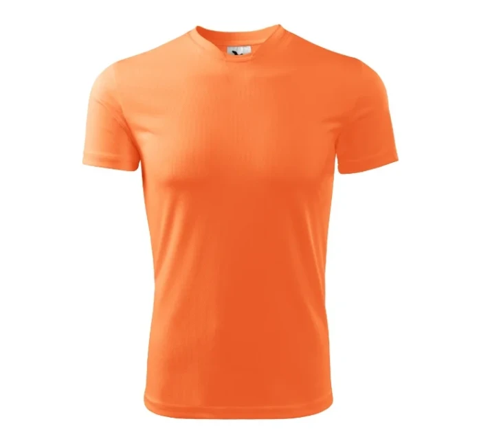 Fantasy tričko pánske neónové mandarínové