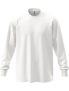 N Těžké oversize tričko s dlouhým rukávem 08. white model 22461847 - Next Level Apparel