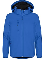 Classic Softshell Jkt Jr Dětská 3vrstvá softshellová bunda s kapucí model 22471112 royal blue - Clique Classic Softshell Jkt Jr Dětská 3vrstvá softshellová bunda s kapucí model 22471112 royal blue - Clique