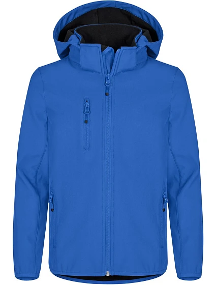 Clique Classic Softshell Jkt Jr Detská 3-vrstvová softshellová bunda s kapucňou 67.0909 kráľovská modrá Clique Classic Softshell Jkt Jr Detská 3-vrstvová softshellová bunda s kapucňou 67.0909 kráľovská modrá