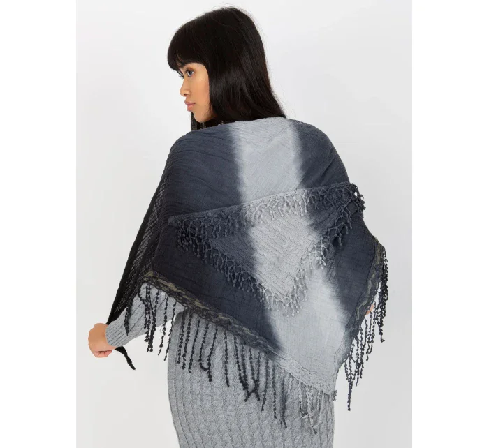 Dámský šátek AT CH model 17748767 tmavě modrý - FPrice Dámský šátek AT CH model 17748767 tmavě modrý - FPrice