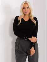 Sweter PM SW PM model 18965742 czarny - FPrice Sweter PM SW PM model 18965742 czarny - FPrice