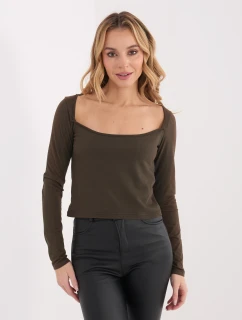 Blúzka WT BZ A1159.93 tmavohnedá