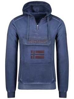 Unisex mikina  Tmavě modrá model 21421637 - Geographical Norway