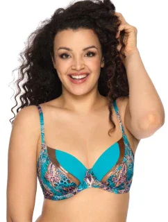 Dámská plavková podprsenka SK 142 TURQUOISE MAXI