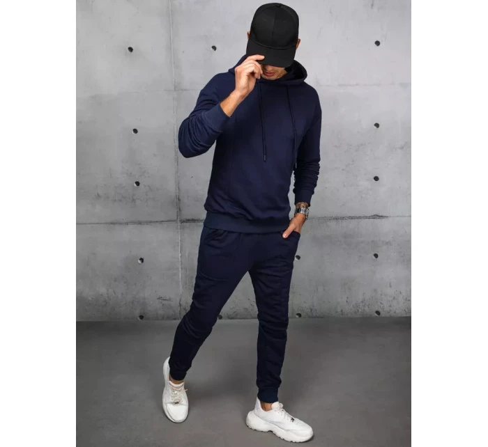 Pánské tmavě modré tepláky Dstreet model 21967415 - FashionStreet