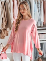 Dámska oversize maslová blúzka s COMFILA ružová FashionStreet RY2790