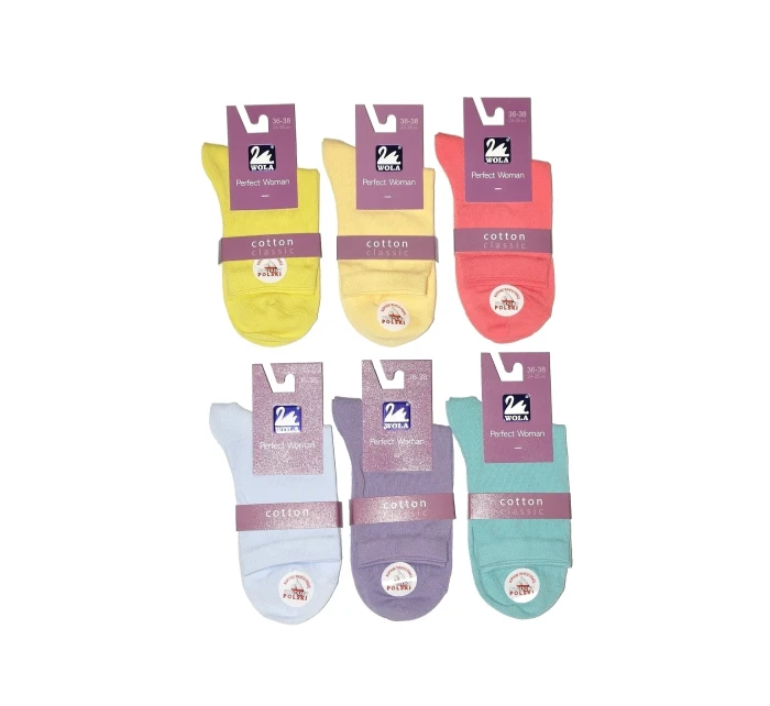 Dámske hladké ponožky Wola Perfect Woman W 8400