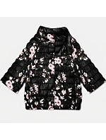 Dámska obojstranná bunda Goodlookin 3/4 rukávy čierna/floral (PC-7511-1) Dámska obojstranná bunda Goodlookin 3/4 rukávy čierna/floral (PC-7511-1)