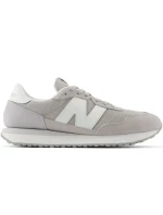 New Balance Pánske tenisky 237 Semišové športové topánky Grey (MS237LGG)