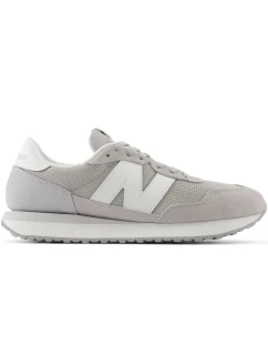 New Balance Pánske tenisky 237 Semišové športové topánky Grey (MS237LGG)