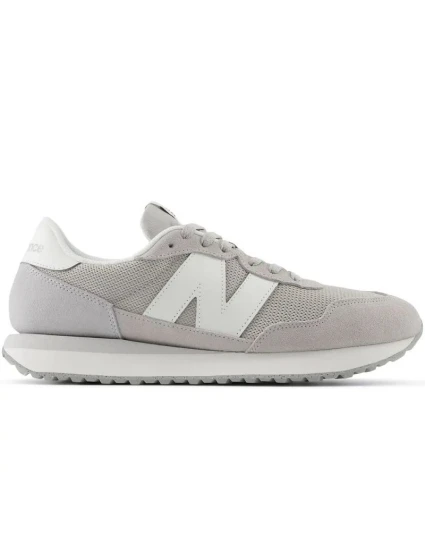 New Balance Pánske tenisky 237 Semišové športové topánky Grey (MS237LGG)
