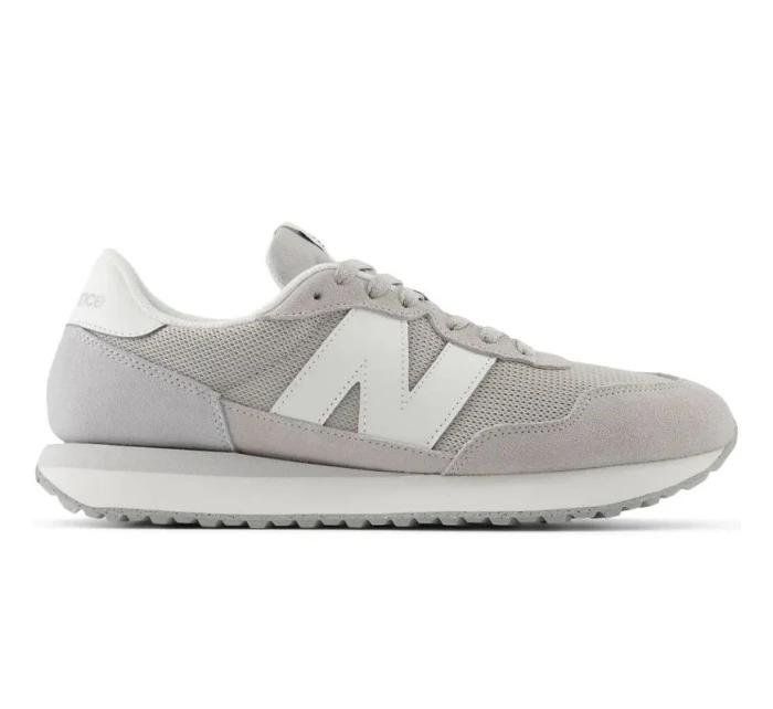 New Balance Pánske tenisky 237 Semišové športové topánky Grey (MS237LGG)