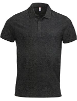 Classic S/S Pánské piqué polo z těžké bavlny anthracite melange model 22457050 - Clique Classic S/S Pánské piqué polo z těžké bavlny anthracite melange model 22457050 - Clique