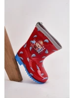 Dětské holínky hasič červené Breezly Dětské holínky hasič červené Breezly