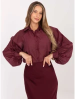 Koszula IT KS model 21782512 bordowy - FPrice