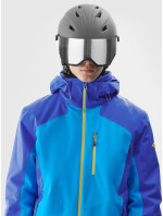 Pánska lyžiarska helma so vstavanými okuliarmi 4FWAW23AHELM034-25S šedá - 4F