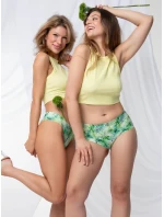 Nohavičky Exotico simple brasil maxi green - Julimex