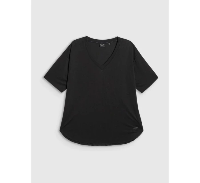 Dámske modalové tričko oversize 4F 4FRAW25TTSHF3283-21S