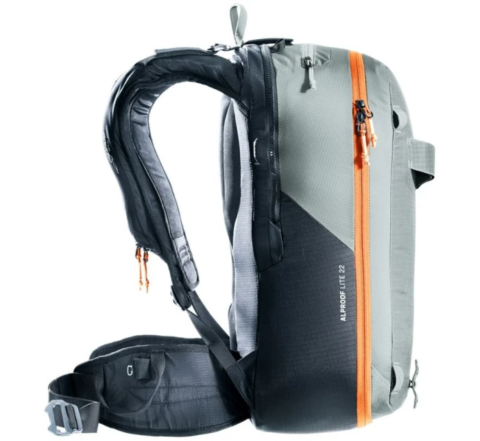 Deuter Alproof Lite 22L lavínový batoh - cín/čierna + Garmin HRM Dual senzor Deuter Alproof Lite 22L lavínový batoh - cín/čierna + Garmin HRM Dual senzor