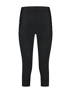 Dámske 3/4 šortky Rogelli ESSENTIAL3, čierne, veľkosť XS
