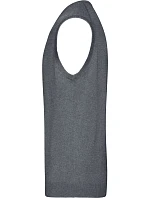 JN 657 Pánská svetrová vesta s výstřihem do V model 22487778 grey heather - Daiber JN 657 Pánská svetrová vesta s výstřihem do V model 22487778 grey heather - Daiber