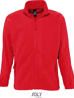 SOL'S North Fleecová bunda model 22535572 red