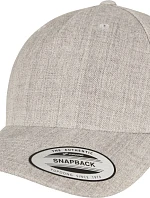 Flexfit 5789M 5-panelová snapbacková čiapka 55.5789, melírovaná sivá