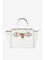 Taška z Kůže Bílá model 22220995 - Flora&Co Taška z Kůže Bílá model 22220995 - Flora&Co