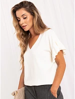 Sweter IR SW A model 22401079 ecru - FPrice Sweter IR SW A model 22401079 ecru - FPrice