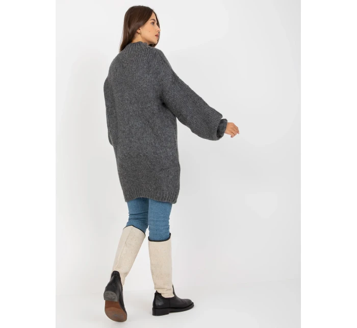 Dámsky sveter LC SW 3018.97P tmavo šedý