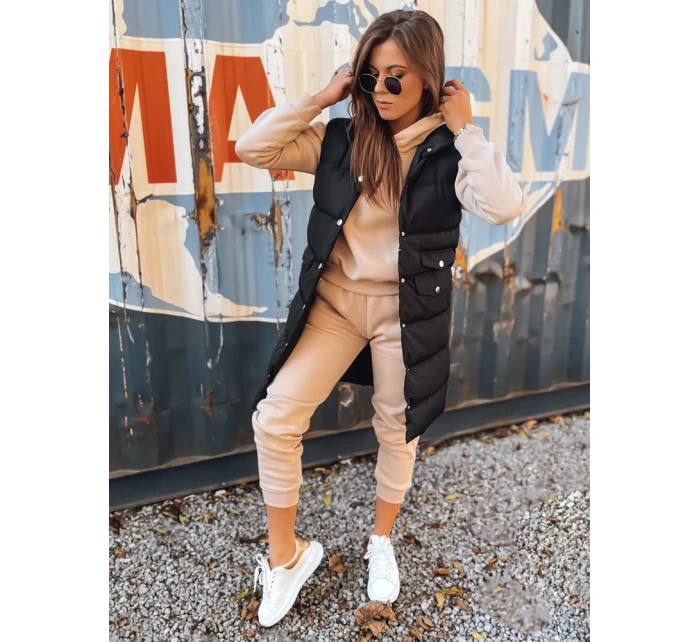 Dámska vesta WILLY čierna FashionStreet TY2391