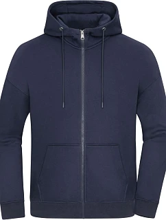 Těžká unisex oversize mikina s kapucí 02. navy model 22446257 - Daiber