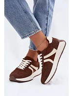 Dámske tenisky na platforme Brown Laurelia