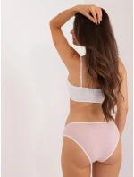 BR MT 11444 19 biele ružové spodky