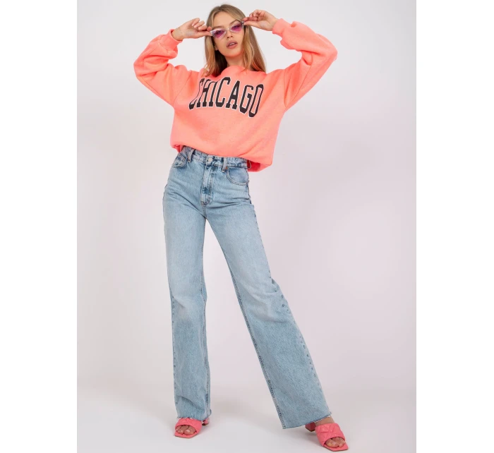 Mikina EM BL 617 C.29X fluo ružová